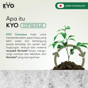 KYO Knot Your Ordinary Airmate Mori Seat Cushion / Bantal Duduk / Alas Duduk / Alas Kursi - KYO Conscious