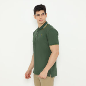 d&f Polo shirt basic - Green