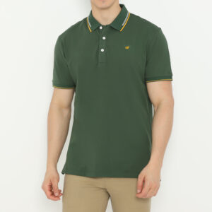 d&f Polo shirt basic - Green