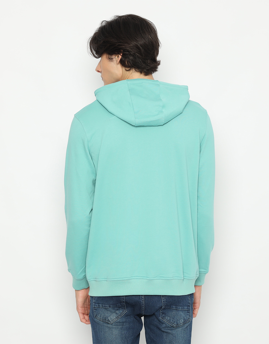 d&f sweatshirt hoodie pria unisex Design - tosca - Image 2