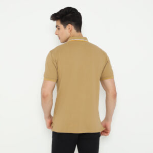 d&f Polo shirt basic - khaki