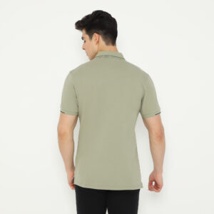 d&f Polo shirt basic - Green mint