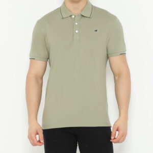 d&f Polo shirt basic - Green mint