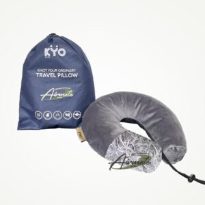 KYO Knot Your Ordinary Airmate Travel Pillow / Bantal Leher / Bantal Travel / Travel Neck Pillow