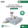 KYO Knot Your Ordinary Airmate Tobu Floor Cushion / Alas Duduk Multifungsi / Bantal Lesehan / Bantal Duduk / Bantal Lantai ( Square & Hexagonal ) - KYO Conscious