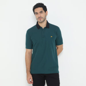Jack Nicklaus Elantra Polo Shirt Pria Regular Fit Atlantic Deep