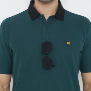 Jack Nicklaus Elantra Polo Shirt Pria Regular Fit Atlantic Deep