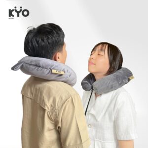 KYO Knot Your Ordinary Airmate Travel Pillow / Bantal Leher / Bantal Travel / Travel Neck Pillow