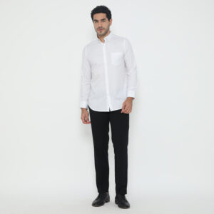 Jobb Lumina Kemeja Pria Lengan Panjang Slim Fit Putih