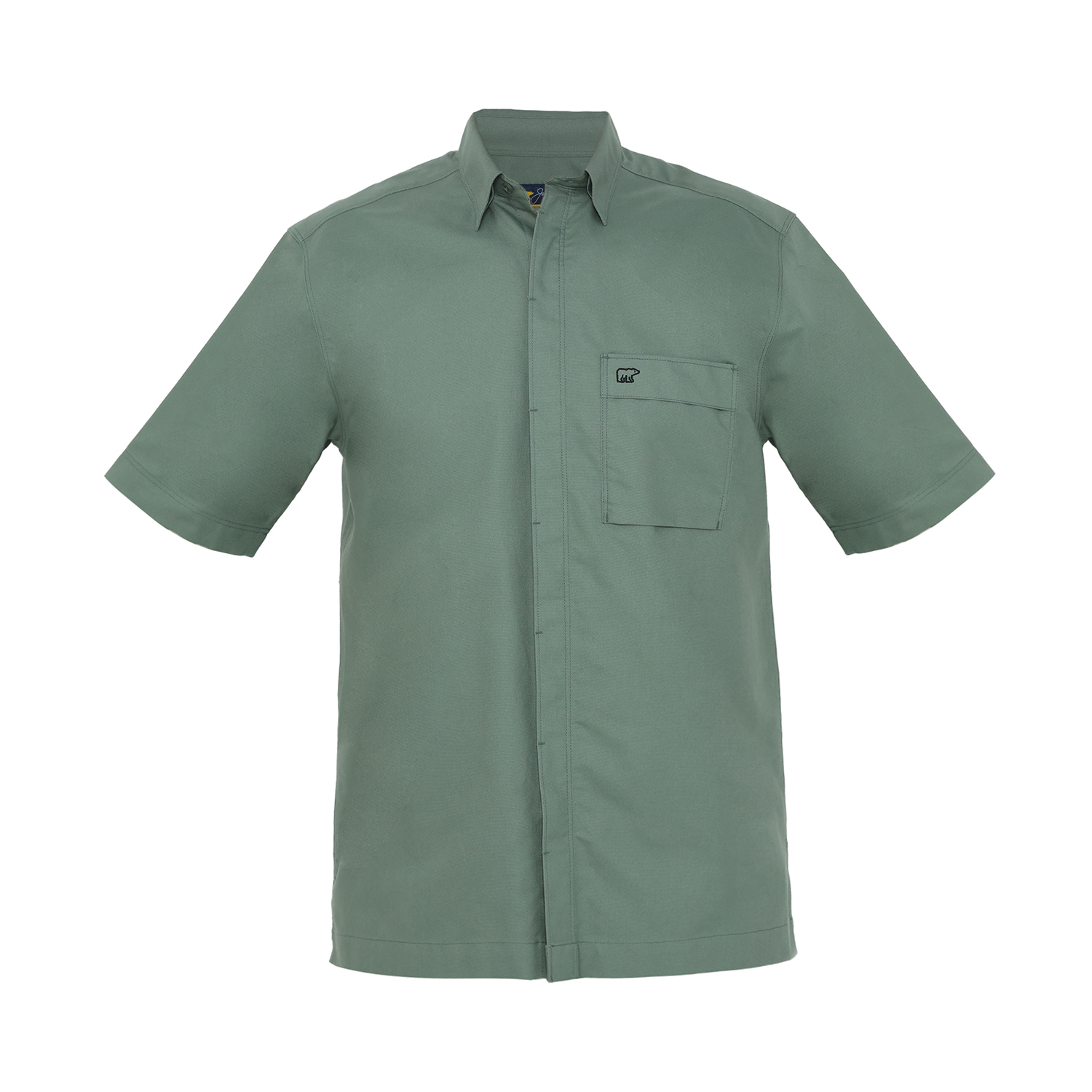 Jack Nicklaus Chester Kemeja Pria Lengan Pendek Regular Fit Laurent Green - Image 6