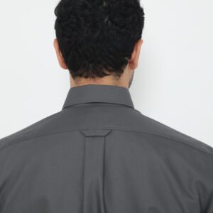 Jack Nicklaus Winter Kemeja Pria Lengan Pendek Regular Fit Dark Grey