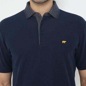 Jack Nicklaus Prospero Polo Shirt Pria Regular Fit Navy
