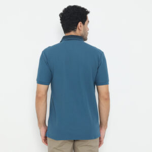 Jack Nicklaus Prospero Polo Shirt Pria Regular Fit Blue Sapphire