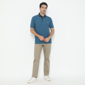 Jack Nicklaus Prospero Polo Shirt Pria Regular Fit Blue Sapphire