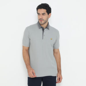 Jack Nicklaus Prospero Polo Shirt Pria Regular Fit Light Grey
