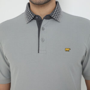 Jack Nicklaus Prospero Polo Shirt Pria Regular Fit Light Grey