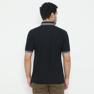 Jack Nicklaus Archibald Polo Shirt Pria Regular Fit Hitam