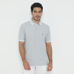 Jack Nicklaus Archibald Polo Shirt Pria Regular Fit Light Grey