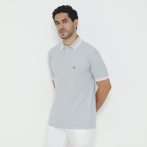 Jack Nicklaus Archibald Polo Shirt Pria Regular Fit Light Grey
