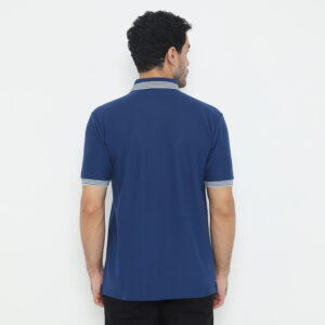 Jack Nicklaus Archibald Polo Shirt Pria Regular Fit Estate Blue