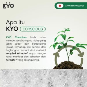 KYO Knot Your Ordinary Airmate Multipurpose Mat / Matras Multifungsi / Pet Bed / Bantal Lesehan / Bantal Duduk / Bantal Lantai / Alas Meditasi - KYO Conscious