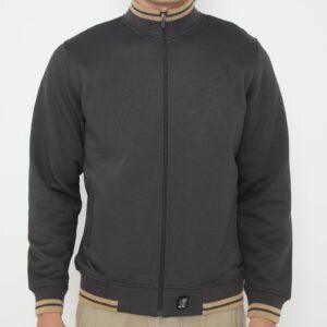 d&f Jaket Bomber Pria –  Abu tua
