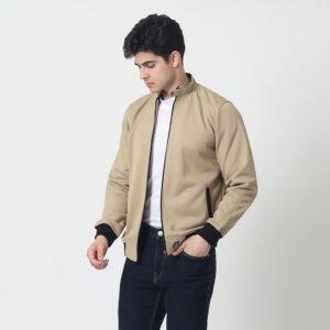 d&f Jaket Bomber Pria - Khaki