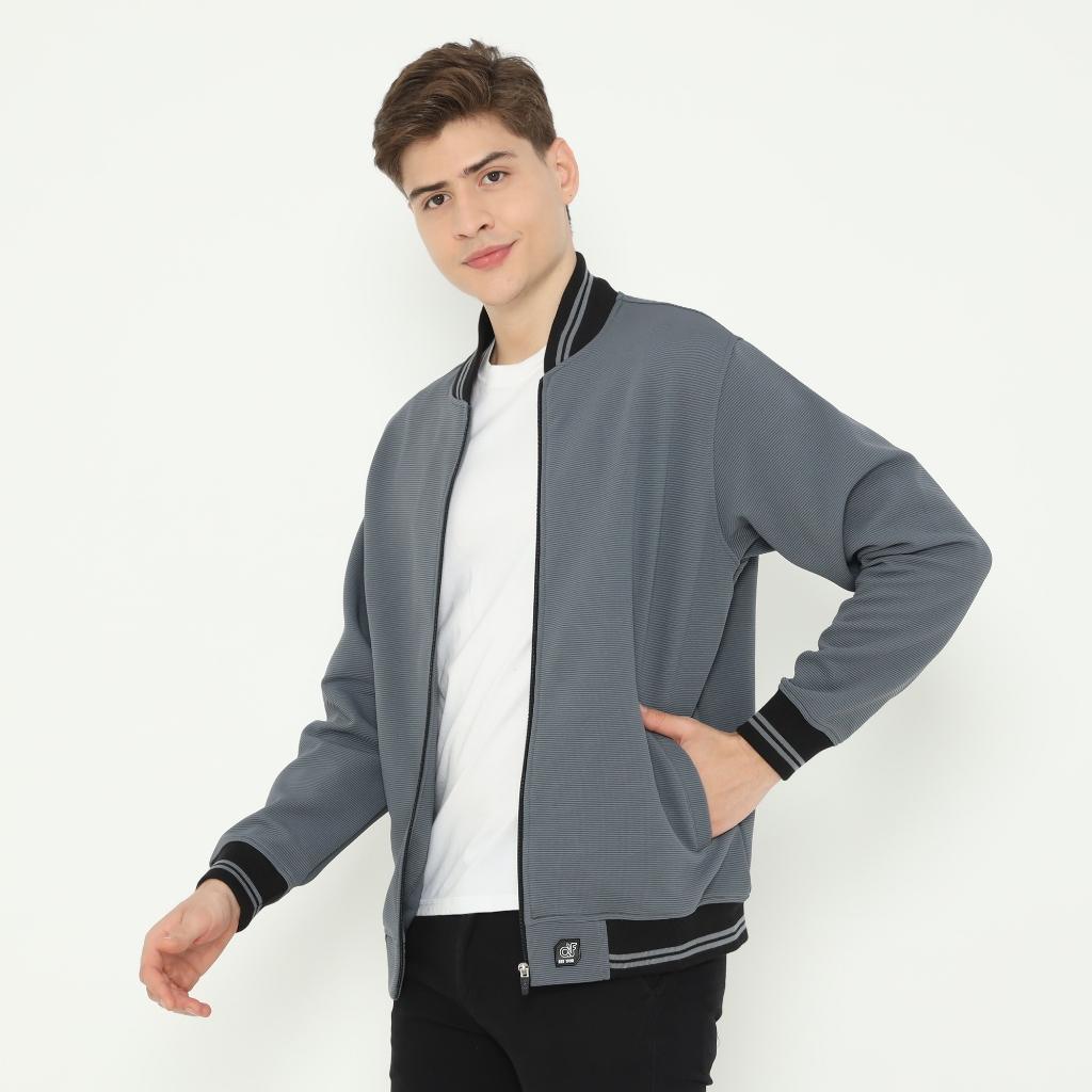 d&f jaket bomber hakurodi - dark grey - Image 2