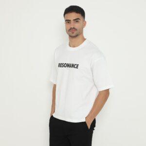 d&f Kaos Oversize RESONANCE - Putih