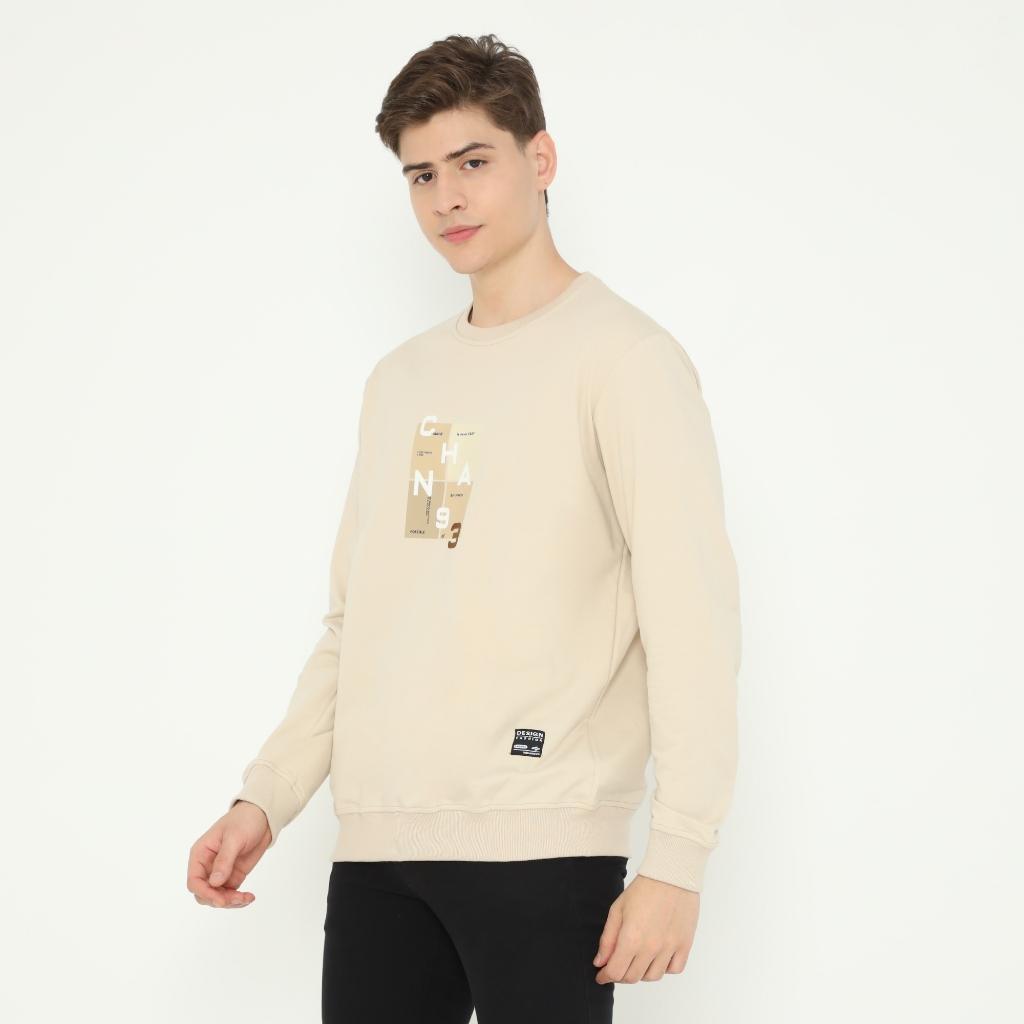 d&f sweatshirt hoodie L/S pria Change - Cream - Image 2