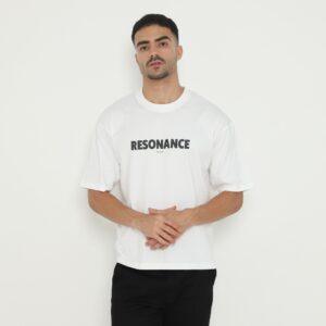 d&f Kaos Oversize RESONANCE - Putih