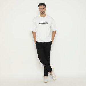d&f Kaos Oversize RESONANCE - Putih