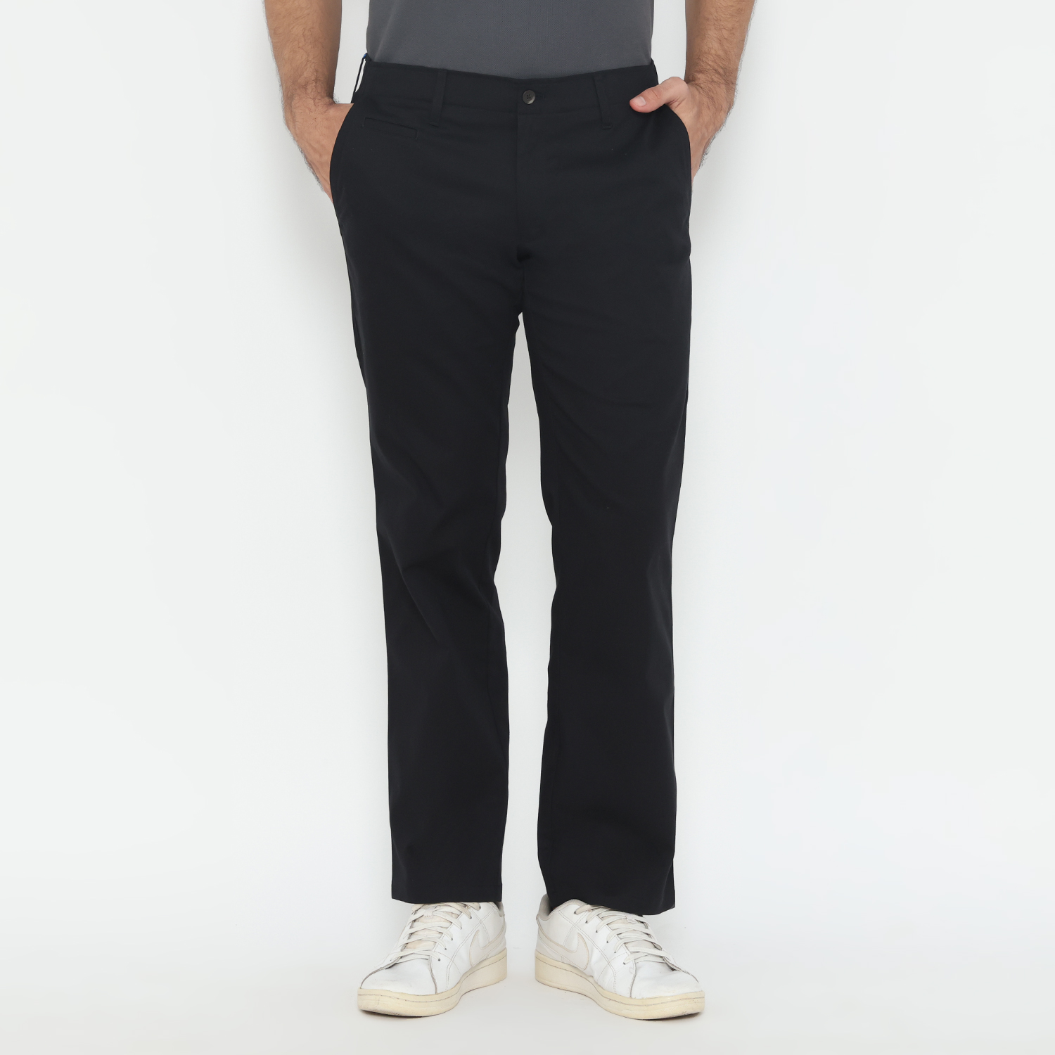 Jack Nicklaus Amadeus Celana Panjang Pria Regular Fit Hitam