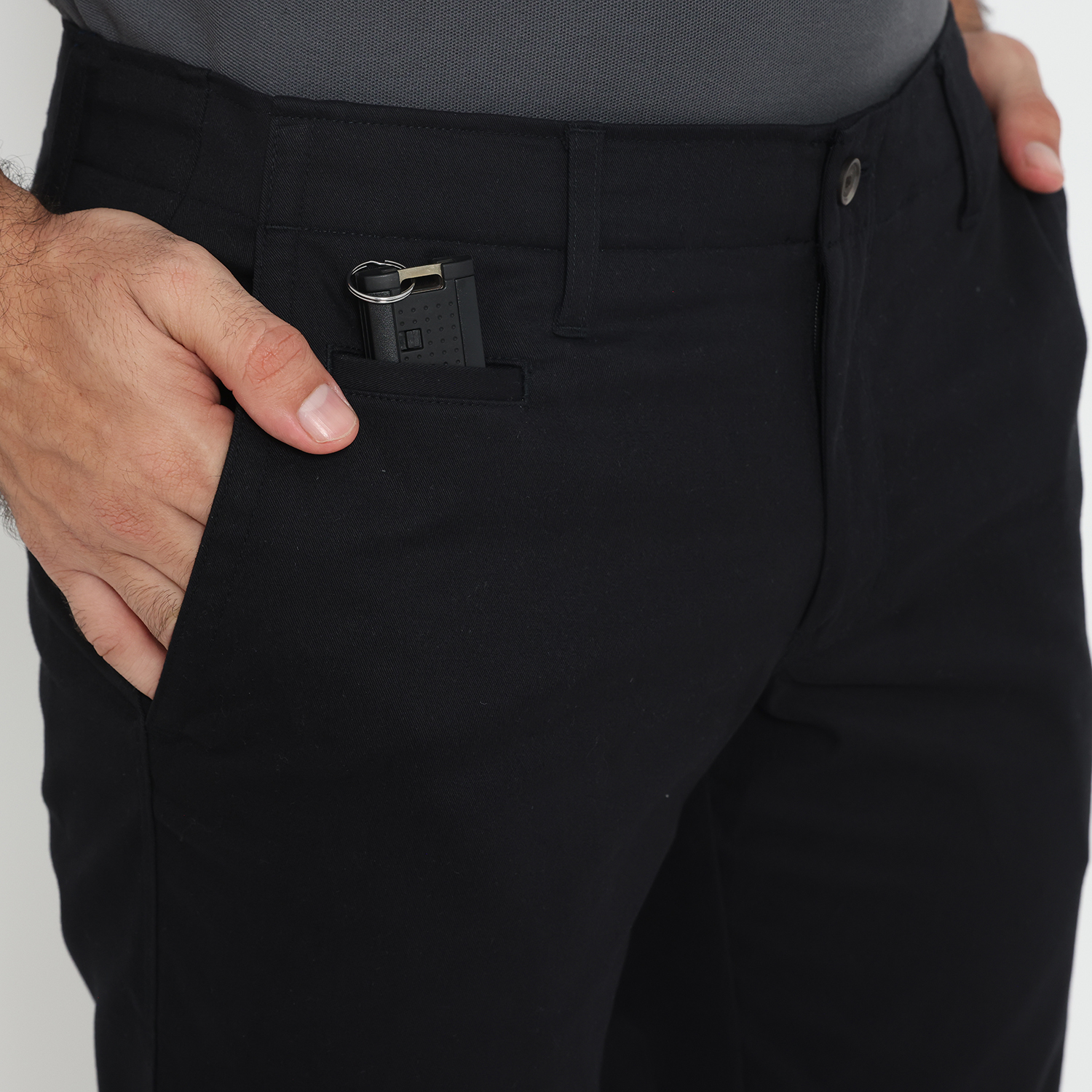 Jack Nicklaus Amadeus Celana Panjang Pria Regular Fit Hitam - Image 4