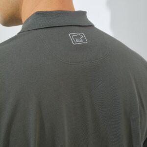 Jack Nicklaus Apache Polo Shirt Pria Regular Fit Dark Grey