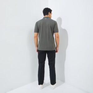 Jack Nicklaus Apache Polo Shirt Pria Regular Fit Dark Grey