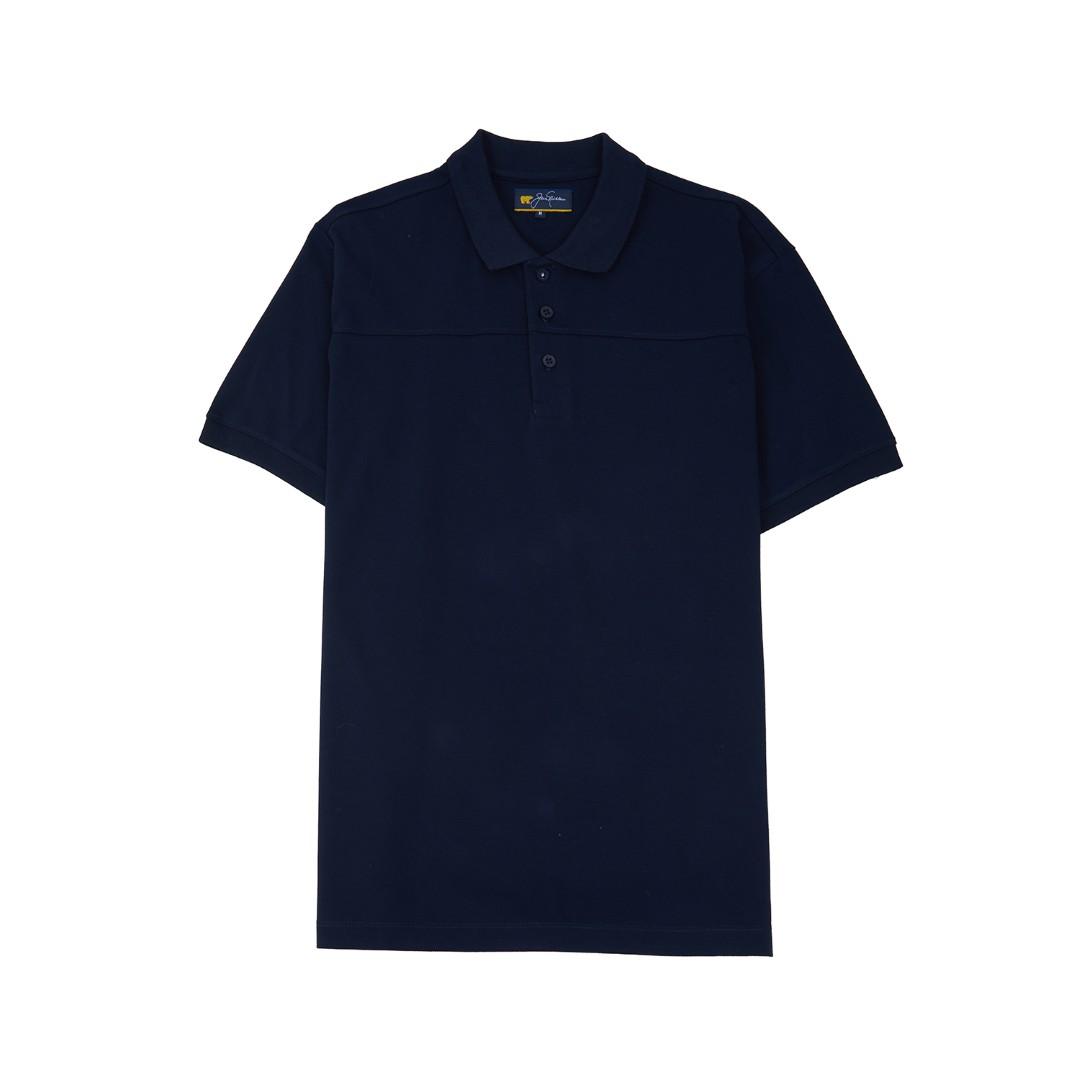 Jack Nicklaus Apache Polo Shirt Pria Regular Fit Navy - Image 7