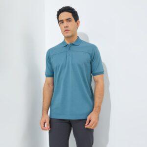 Jack Nicklaus Apache Polo Shirt Pria Regular Fit Turquoise