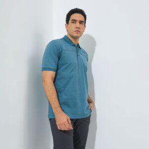 Jack Nicklaus Apache Polo Shirt Pria Regular Fit Turquoise