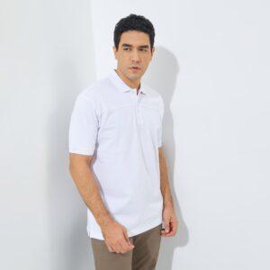 Jack Nicklaus Apache Polo Shirt Pria Regular Fit White