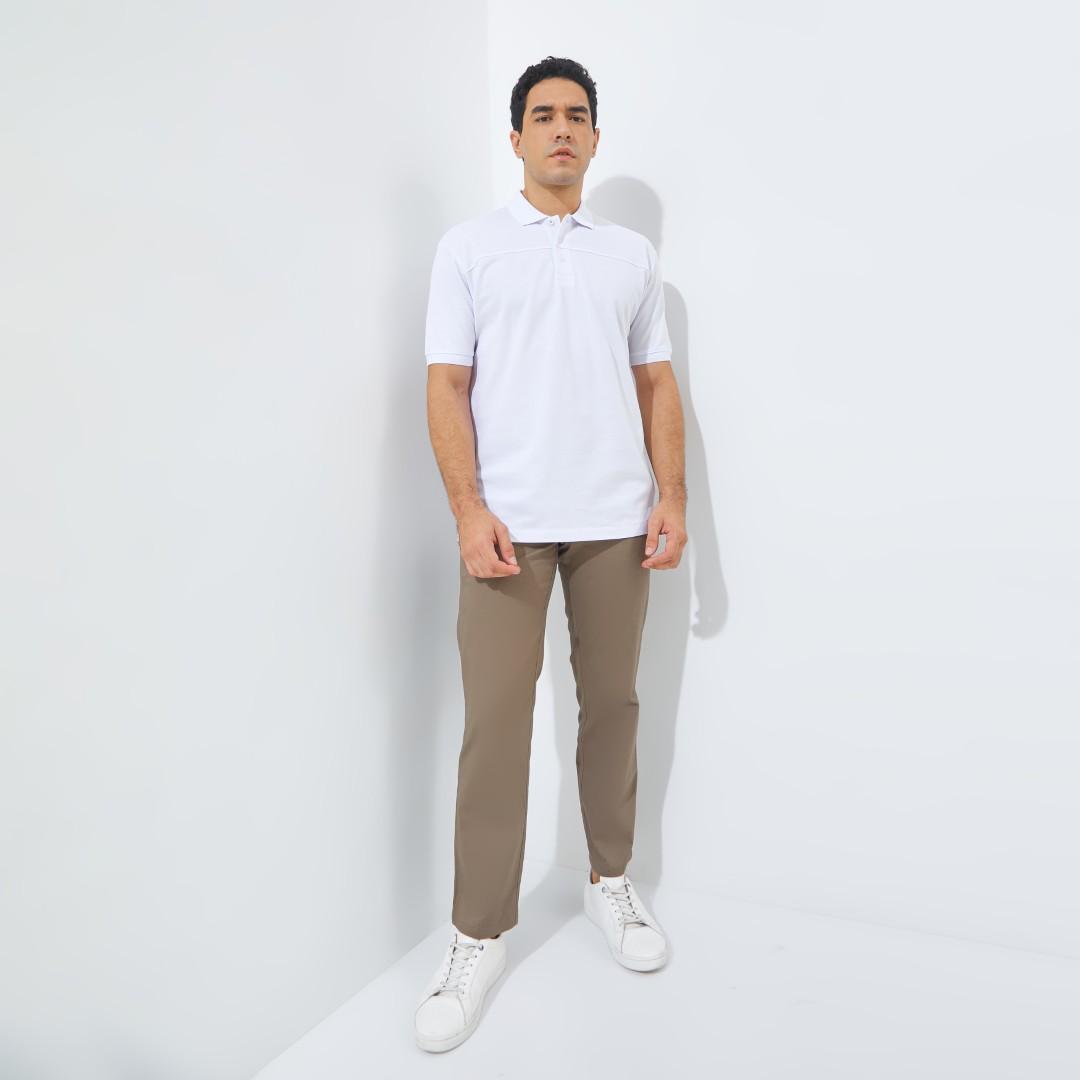 Jack Nicklaus Apache Polo Shirt Pria Regular Fit White - Image 6