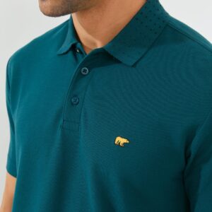 Jack Nicklaus Edgar Polo Shirt Pria Regular Fit Atlantic Deep