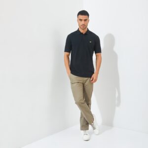 Jack Nicklaus Edgar Polo Shirt Pria Regular Fit Hitam