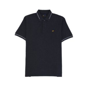 Jack Nicklaus Hubert Polo Shirt Pria Regular Fit Dark Grey