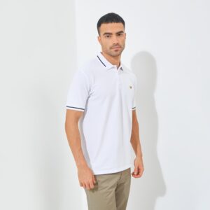 Jack Nicklaus Hubert Polo Shirt Pria Regular Fit Putih