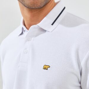 Jack Nicklaus Hubert Polo Shirt Pria Regular Fit Putih