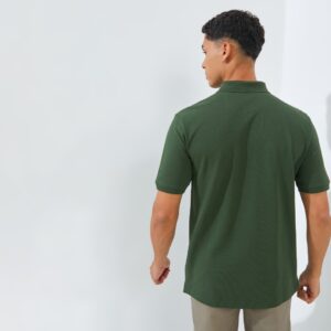 Jack Nicklaus Matrix Polo Shirt Pria Regular Fit Evergreen