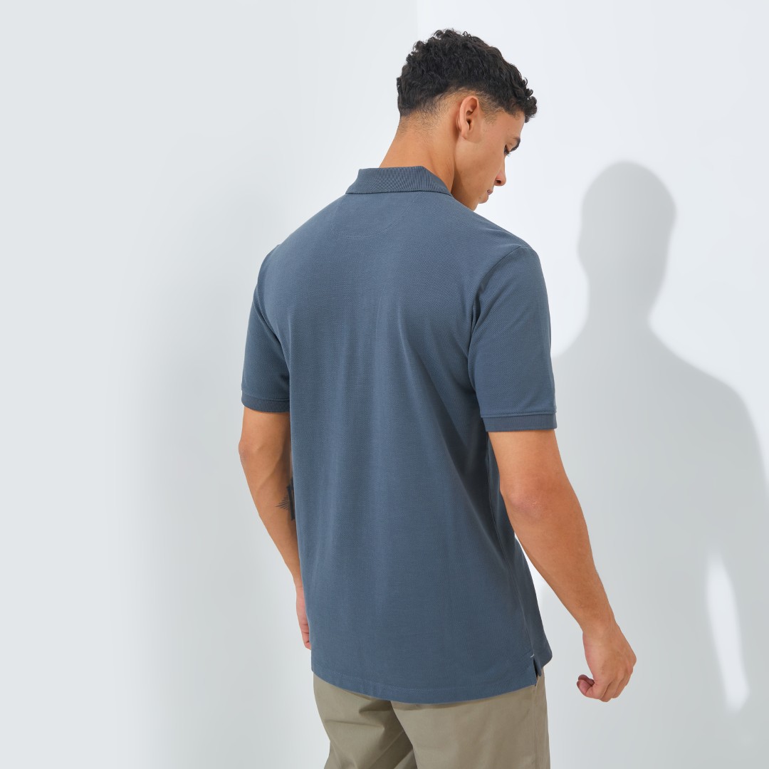 Jack Nicklaus Matrix Polo Shirt Pria Regular Fit Iron Gate - Image 4