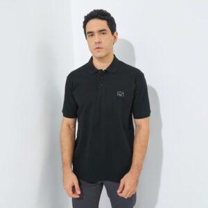 Jack Nicklaus Roc Polo Shirt Pria Regular Fit Black