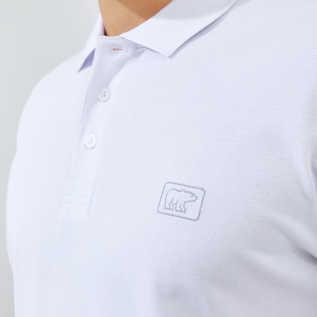 Jack Nicklaus Roc Polo Shirt Pria Regular Fit White - Image 4